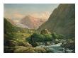 Bonhus Glacier (Oil On Canvas) by Hans Leganger Reusch Limited Edition Pricing Art Print