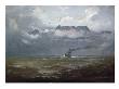 Fresh Breeze In Bind Valley, 1848 (Oil On Canvas) by Peder Balke Limited Edition Print