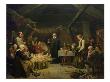 The Sick Bearhunter. The Last Sacrament, 1862 (Oil On Canvas) by Adolphe Tidemand Limited Edition Pricing Art Print