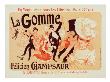 La Gomme by Jules Cheret Limited Edition Pricing Art Print