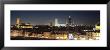 Buildings Lit Up At Night, Florence, Tuscany, Italy by Panoramic Images Limited Edition Pricing Art Print