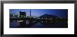 Bridge Lit Up At Dusk, Scottish Exhibition And Conference Center, Glasgow, Scotland, United Kingdom by Panoramic Images Limited Edition Print