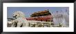 Fountain In Front Of Tiananmen Gate, Tiananmen Square, Beijing, China by Panoramic Images Limited Edition Print