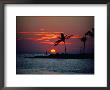 Sunset Behind Tropical Island, Maldives by Michael Aw Limited Edition Print