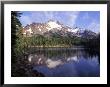 Russel Lake In Mt. Jefferson Wilderness, Oregon, Usa by Janis Miglavs Limited Edition Print