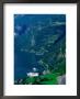Cruiseship In The Geirangerford, Geiranger, Norway by Anders Blomqvist Limited Edition Print