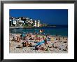 Sunbathers At North Bondi On A Summer Afternoon, Sydney, New South Wales, Australia by Barnett Ross Limited Edition Pricing Art Print