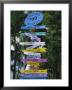Signpost, Freeport, Grand Bahama, Bahamas, Central America by Ethel Davies Limited Edition Print