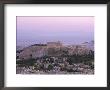 The Parthenon And Acropolis From Lykavitos, Unesco World Heritage Site, Athens, Greece, Europe by Gavin Hellier Limited Edition Pricing Art Print