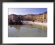 Exterior Of The Schloss Schonbrunn, With Fountain And Pool In Front, Vienna by Richard Nebesky Limited Edition Print