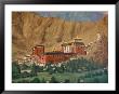 Tashilumpo Wall Painting, Tibet by Vassi Koutsaftis Limited Edition Print
