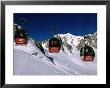 Valle Blanche Aerial Tramway Cabins, Rhone-Alpes, France by John Elk Iii Limited Edition Pricing Art Print
