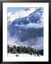 Gondolas Rising Above Village Of Solden In Tirol Alps, Tirol, Austria by Richard Nebesky Limited Edition Print