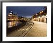 Boat Sheds And Sea Front At Dawn, Wellington, North Island, New Zealand by Don Smith Limited Edition Print