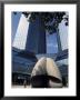 Modern Statue In The Square Between Skyscrapers, Frankfurt-Am-Main, Germany by Richard Nebesky Limited Edition Pricing Art Print