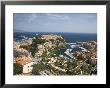 Monaco-Ville And The Port Of Fontvieille, Monaco, Cote D'azur, Mediterranean by Angelo Cavalli Limited Edition Print