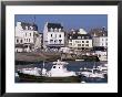 Harbour And Fishing Boats, Le Palais, Belle Ile En Mer, Brittany, France by Guy Thouvenin Limited Edition Print