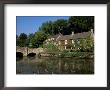 Swan Hotel, Bibury, Gloucestershire, The Cotswolds, England, United Kingdom by Roy Rainford Limited Edition Print