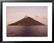 Smoke Coming Out Of Stromboli Volcanic Island by Holger Leue Limited Edition Print