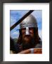 Viking In Battle Dress At Foteviken Viking Market, Skane, Sweden by Anders Blomqvist Limited Edition Pricing Art Print