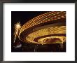 Christmas Star And Carousel At Night, Seattle, Washington, Usa by John & Lisa Merrill Limited Edition Print