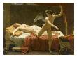 Psyche And Amor, Close-Up, 1817 by Francois-Edouard Picot Limited Edition Print