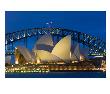Sydney, Opera House At Dusk, Australia by Peter Adams Limited Edition Pricing Art Print