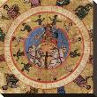 Detail From Astronomy And Astrology Illumination by Ptolemy Limited Edition Print