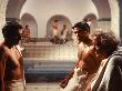 Actors Sir Laurence Olivier, John Gavin And Charles Laughton In A Scene From The Film Spartacus by J. R. Eyerman Limited Edition Print