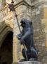 Lion Statue Guarding The Medieval Bargate In Southampton, Hampshire, England, United Kingdom by Adam Burton Limited Edition Pricing Art Print