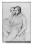 Double Portrait Of Hippolyte And Paul Flandrin, 1835 by Hippolyte Flandrin Limited Edition Print