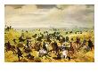 The Battle Of Leckerbeetje, 1600 by Sebastian Vrancx Limited Edition Pricing Art Print