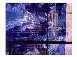 Abstract Image In Blue by Images Monsoon Limited Edition Print