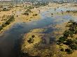 Aerial View Of The Okavango Delta by Beverly Joubert Limited Edition Print