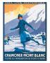 Mont Blanc, Chamonix by Roger Soubie Limited Edition Print