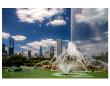 Buckingham Fountain Chicago by Michael Polk Limited Edition Print