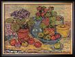 Cinerarias And Fruit by Maurice Brazil Prendergast Limited Edition Print