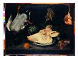 Still Life With Duck, Piglet, Giblets, Cauliflower And A Fruit by Luca Della Robbia Limited Edition Print