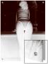 Negative Image Of Woman In Underwear Looking Out Bedroom Window, Rear View by I.W. Limited Edition Print