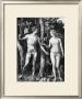Adam And Eve, C.1505 by Albrecht Durer Limited Edition Pricing Art Print