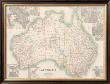 Australia Map 1880 by Keith Johnston Limited Edition Print