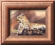 Lounging Leopard by Nancy Azneer Limited Edition Print