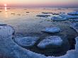 Ice And Sea At Sunrise, Sweden by Anders Ekholm Limited Edition Print