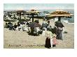 Seaside Scene In Asbury Park, New Jersey by Hugh Thomson Limited Edition Print