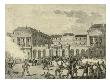 The Palais Royal In Paris Being Looted During The February 1848 Revolution by William Hole Limited Edition Print