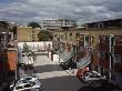 The Chronos Buildings, Whitechapel London, Mews Court, Architect: Proctor Matthews by Charlotte Wood Limited Edition Print