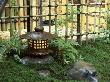 Momochikutarukan, High-Class Restaurant In Kyoto, Detail Of Ornamental Garden With Lantern by Bill Tingey Limited Edition Pricing Art Print