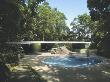 Canoas House, Rio De Janeiro Exterior With Swimming Pool, Architect: Oscar Niemeyer by Alan Weintraub Limited Edition Print