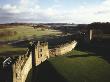 Alnwick Castle, Hulne Park, Northumberland, England, Exterior Curtain Wall by Mark Fiennes Limited Edition Print