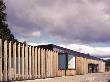 Gateway Orientation Centre, Loch Lomond, Scotland, South Elevation With Oak Screen Wall by Keith Hunter Limited Edition Print